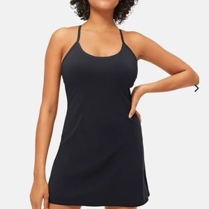 Outdoor voices exercise dress black